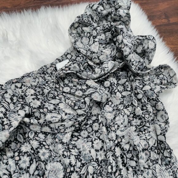 Misa Los Angeles Josephine Floral One-Shoulder Ruffle Mini Dress Size Small - Picture 3 of 14